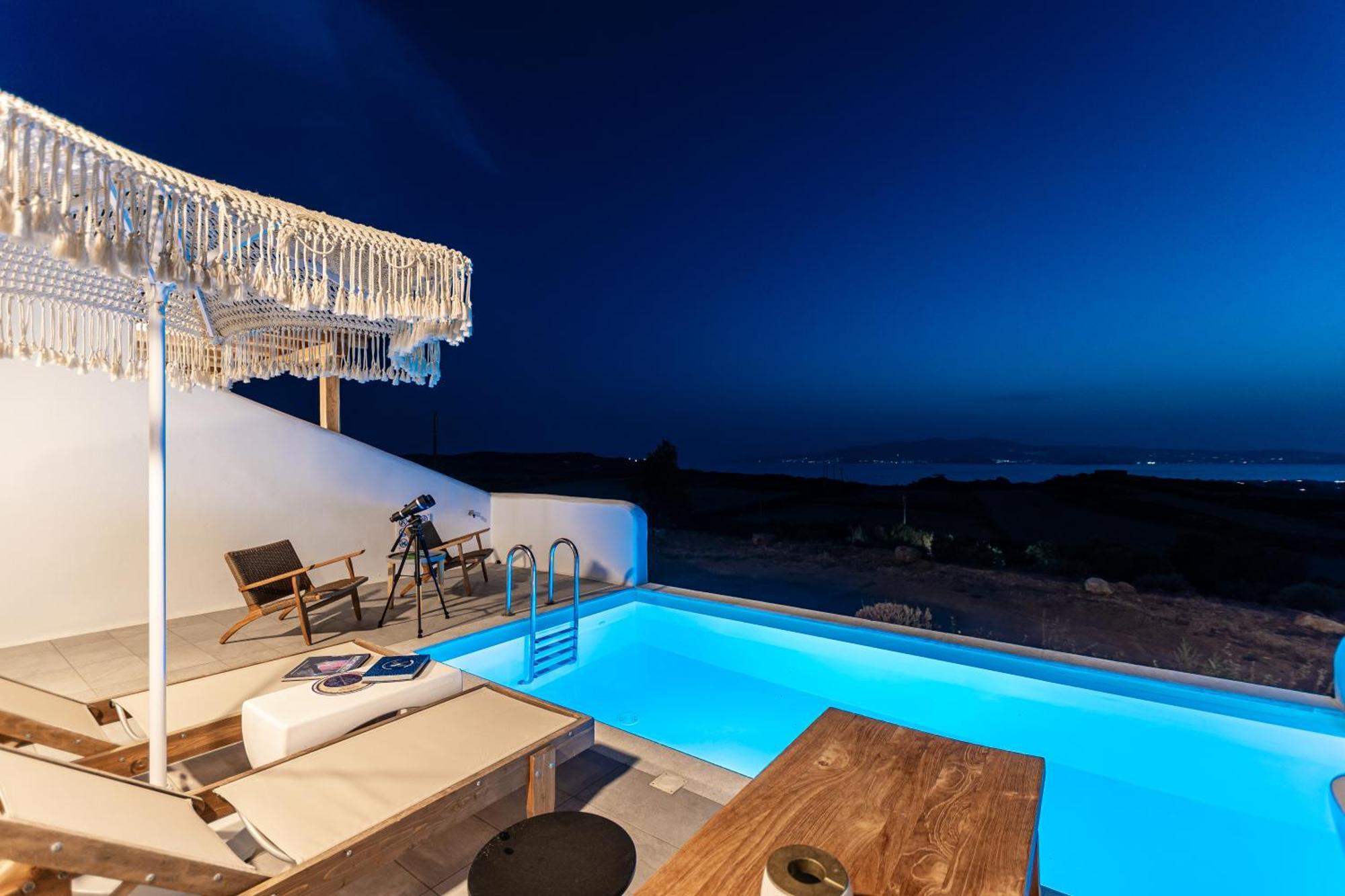 Ariadne'S Crown Luxury Suites With Private Pool Vívlos 외부 사진