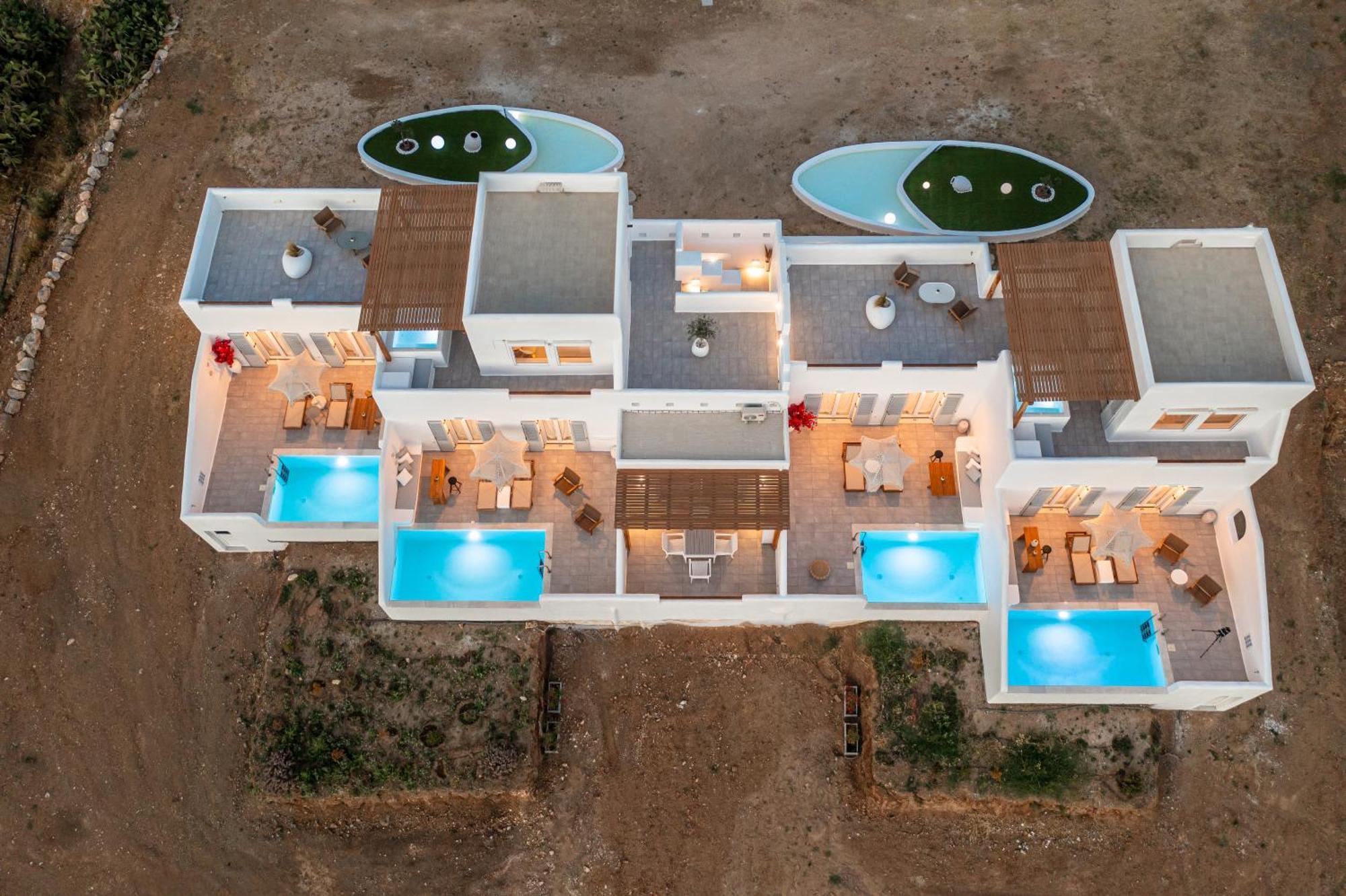 Ariadne'S Crown Luxury Suites With Private Pool Vívlos 외부 사진