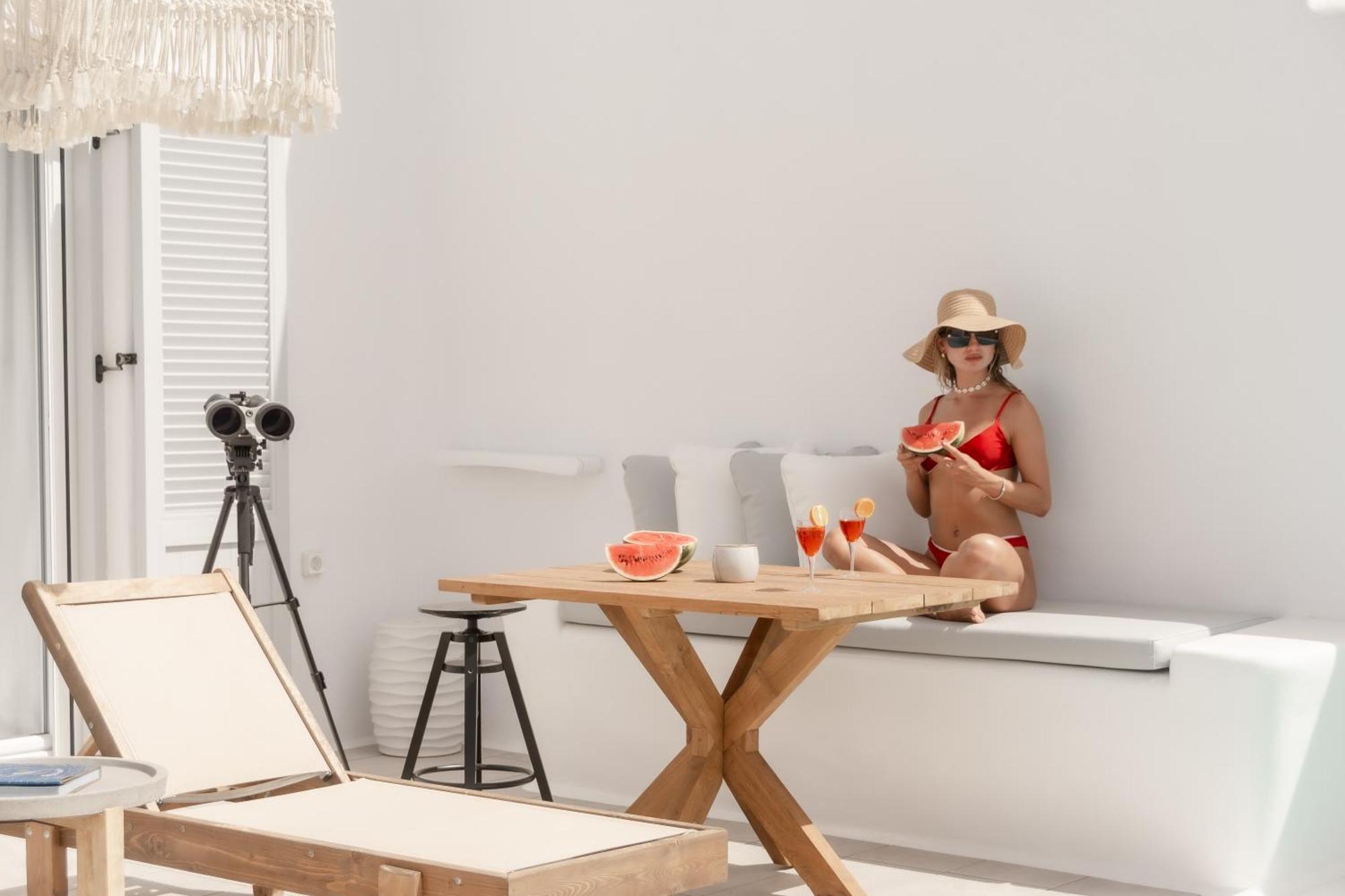 Ariadne'S Crown Luxury Suites With Private Pool Vívlos 외부 사진